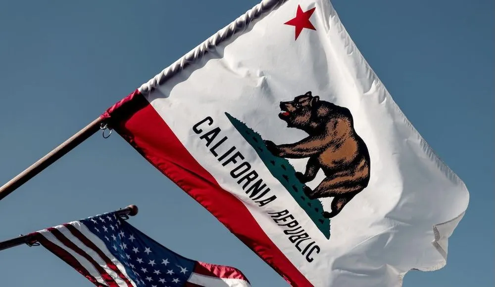california state flag