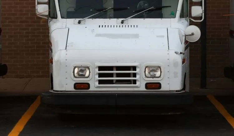 white truck