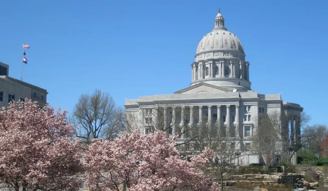 Missouri's state capitol. Image: LaughingOutLoudICON via Wikimedia Commons (CC BY-SA 3.0)