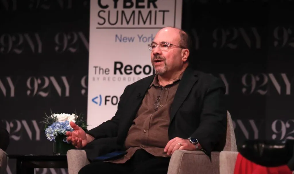 Craigslist founder Craig Newmark at the Aspen Institute's Cyber Summit last year.
