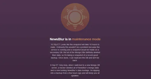 NewsBlur hack