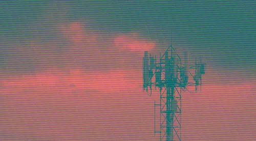 A stock image of a telecommunications tower.