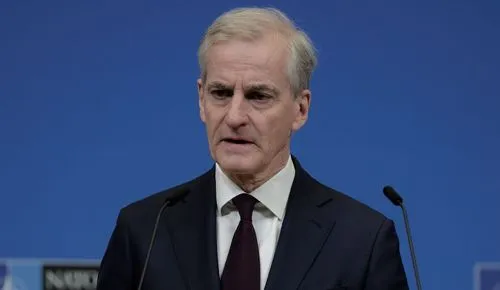 Norway Prime Minister Jonas Gahr Støre