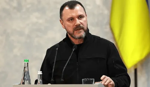 Ukrainian Interior Minister Ihor Klymenko