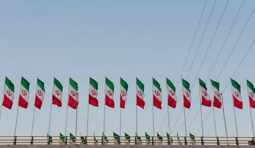 Iran flags