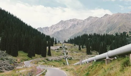 Pipeline in Kazakhstan