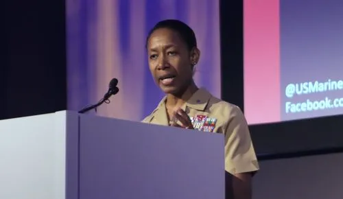 Marine Corps Maj. Gen. Lorna Mahlock