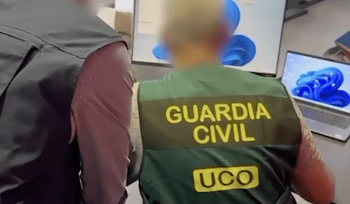 Guardia Civil takedown of cryptocurrency fraud scheme 
