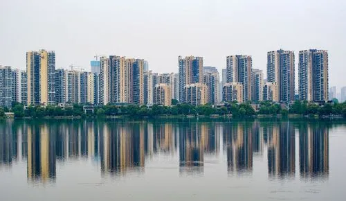 Yezhi Lake in Wuhan, China