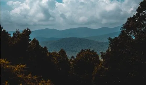 The Blue Ridge Mountains in North Carolina