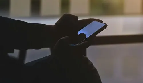 mobile device user