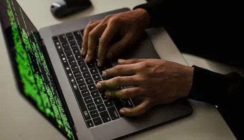 Hacker hands