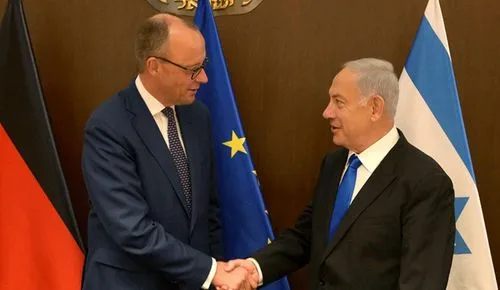 merz netanyahu