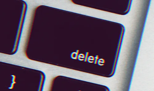 Delete button