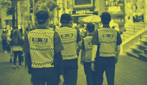korea police