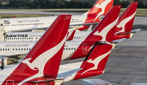 Qantas jets
