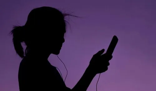 woman using mobile phone