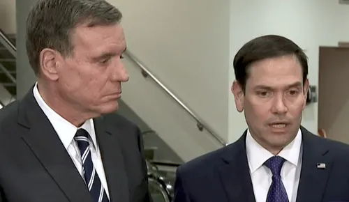 Sens. Mark Warner and Marco Rubio