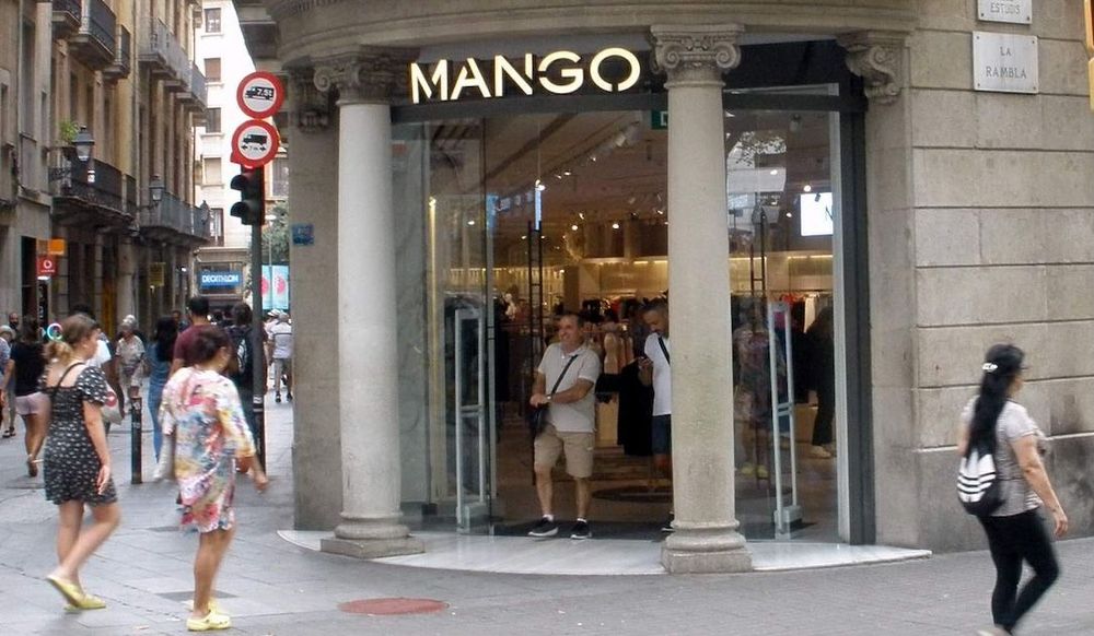 Mango store in Barcelona