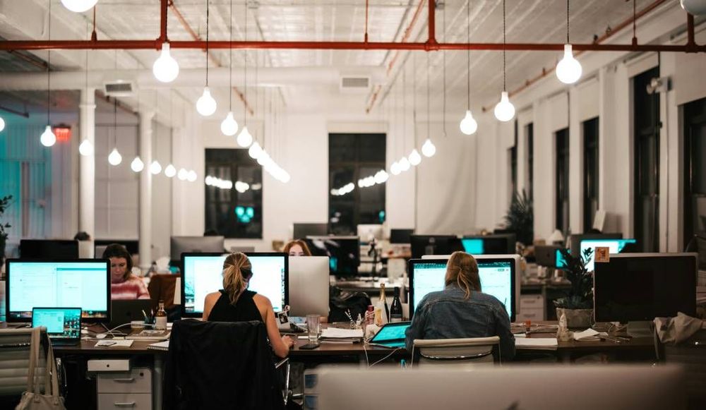 Office workers