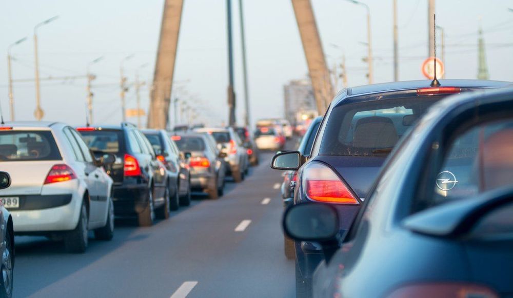 Riga traffic