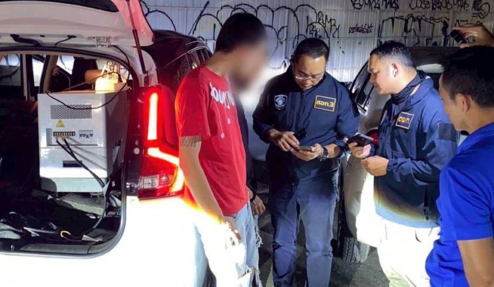 SMS blaster Thailand