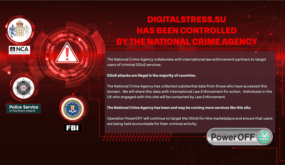 DigitalStress takedown page