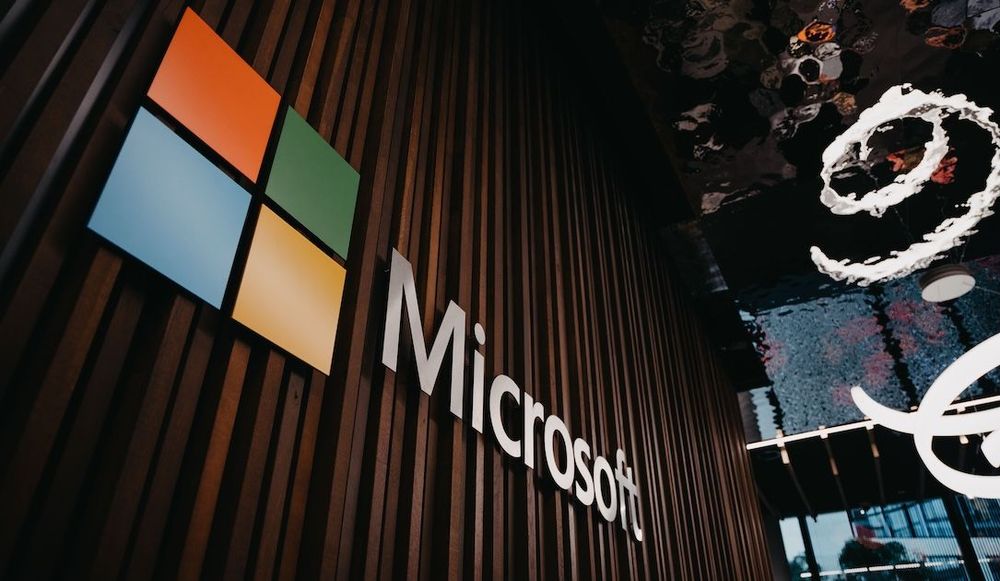 Microsoft sign