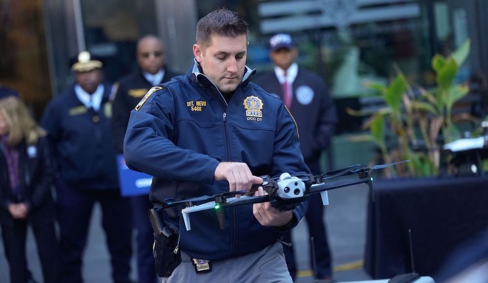 NYPD Drones as First Responders news conference