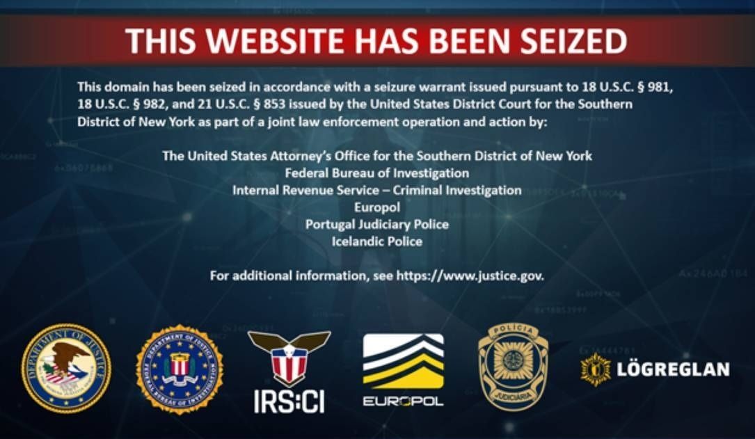 Samourai Wallet seizure notice