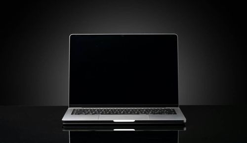 black computer